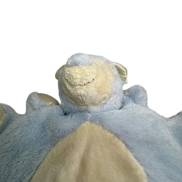 Douglas Baby Lovey Security Blanket Blue bear Sshlumpies 22" - Picture 5 of 7